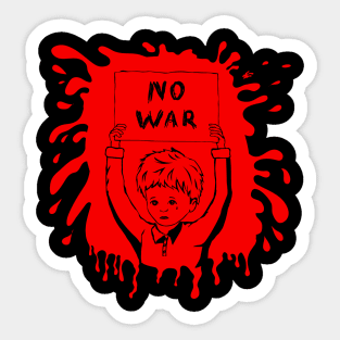 No war Sticker